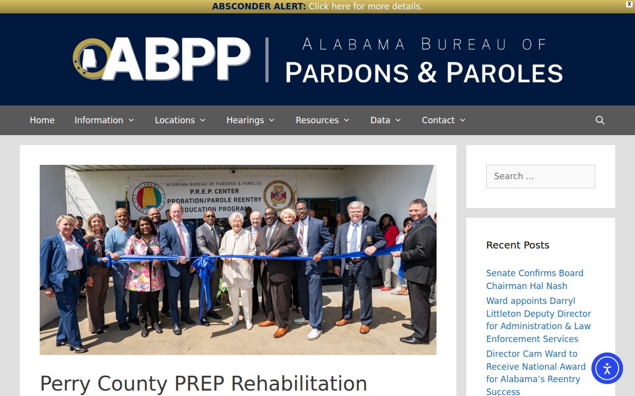 Perry County PREP Center release supervision source from ABPP